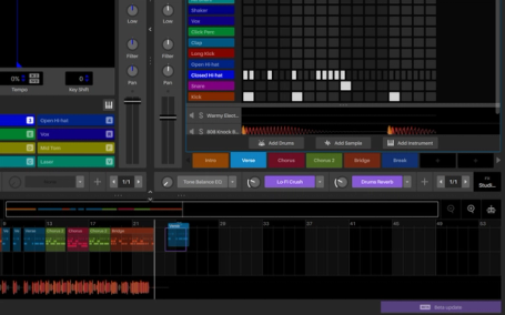 Serato Studio GUI: Arrange It