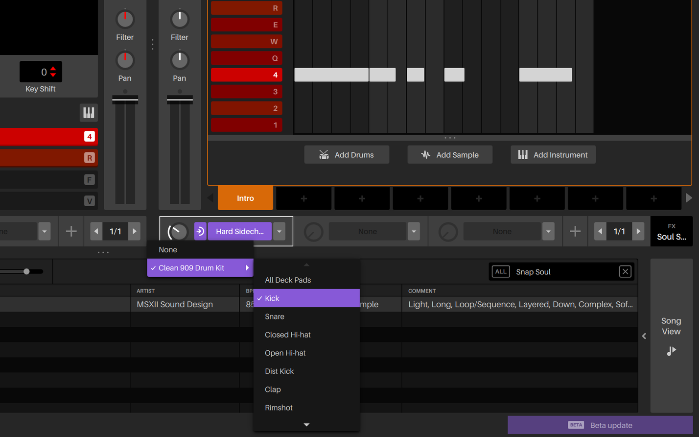 Serato Studio GUI: Add FX