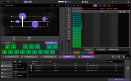 Serato Studio GUI: Add an Instrument