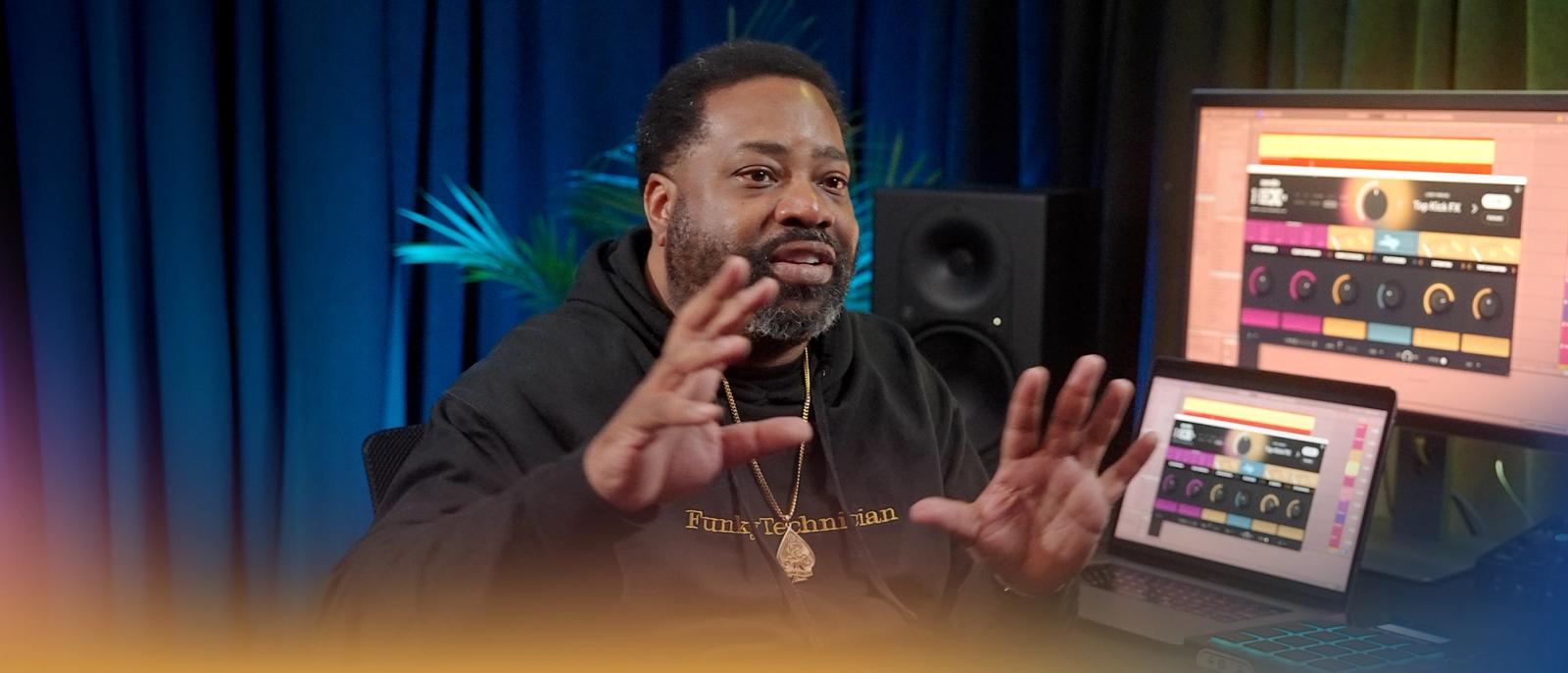 Portrait of Producer and Artist, Lord Finesse