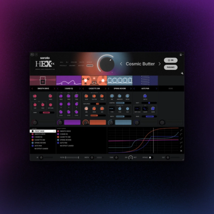 Serato Hex FX 1.1.0 interface