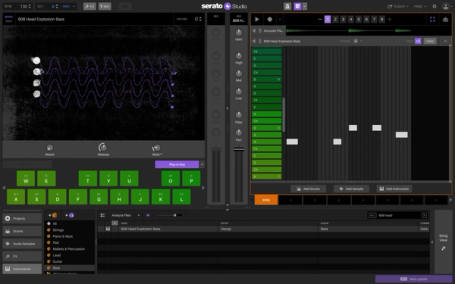 Serato Studio GUI: Add a Bassline