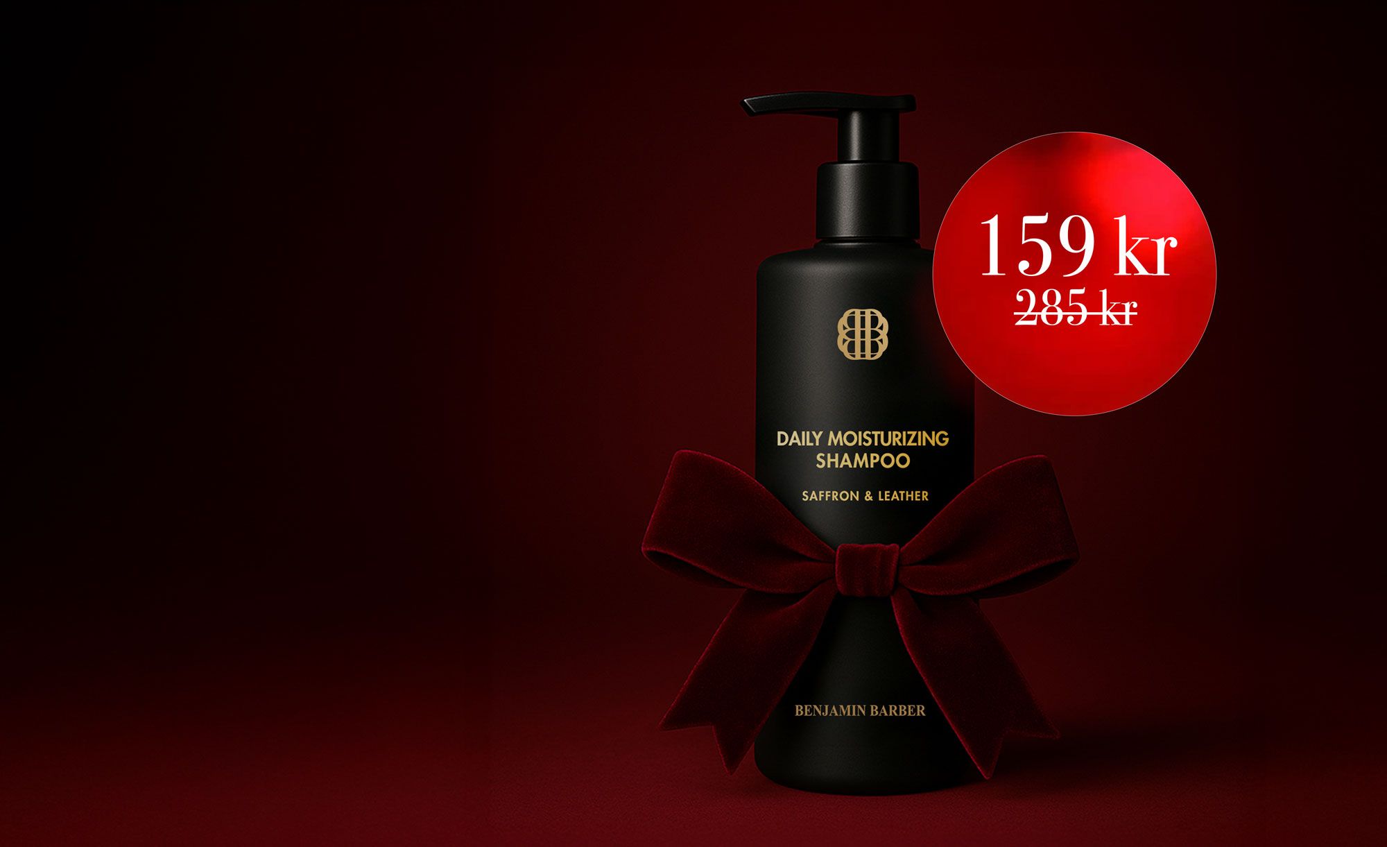Sjampoen safran og lær fra Benjamin Barber