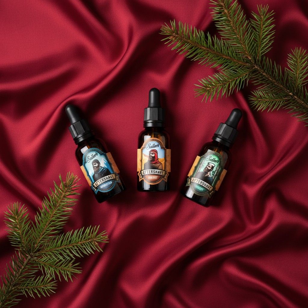 Aftershave collection från Sailor's grooming