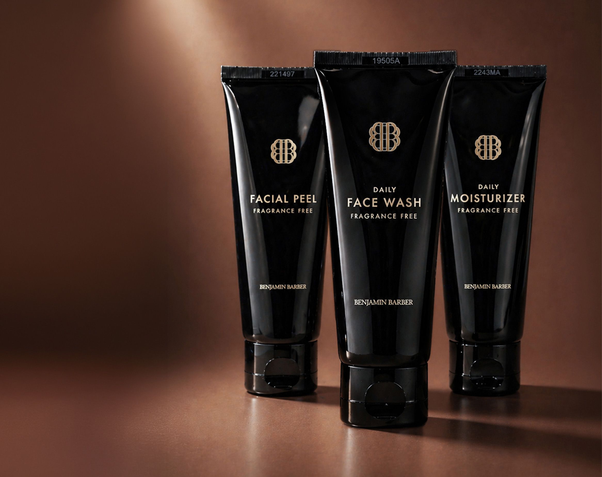 Benjamin Barber facial care products