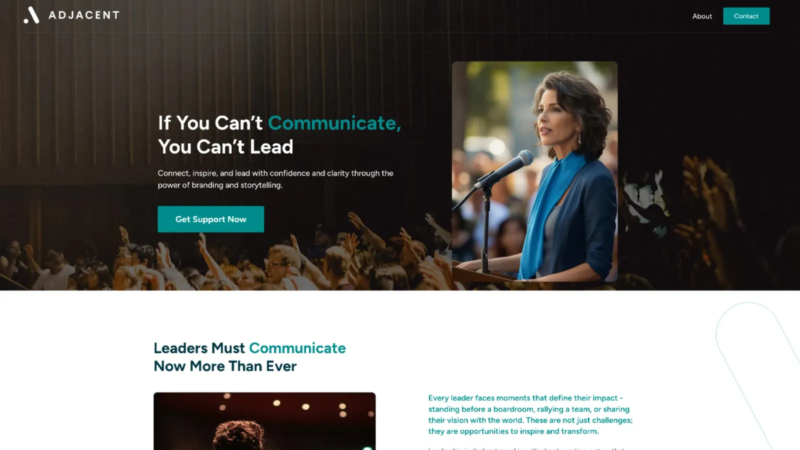 Adjacent website