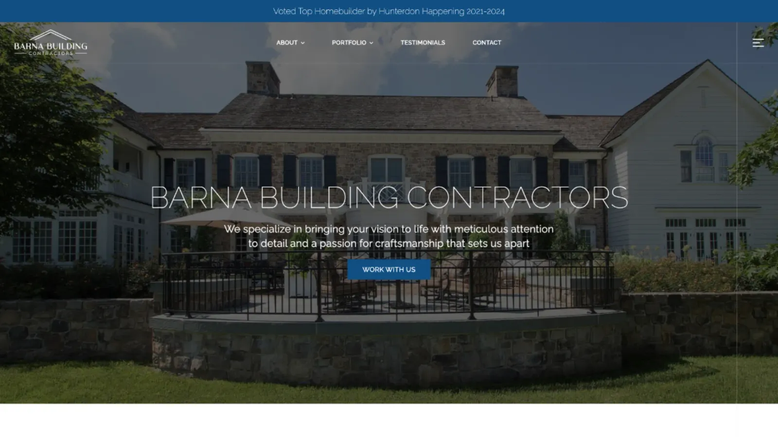 Barna Building website
