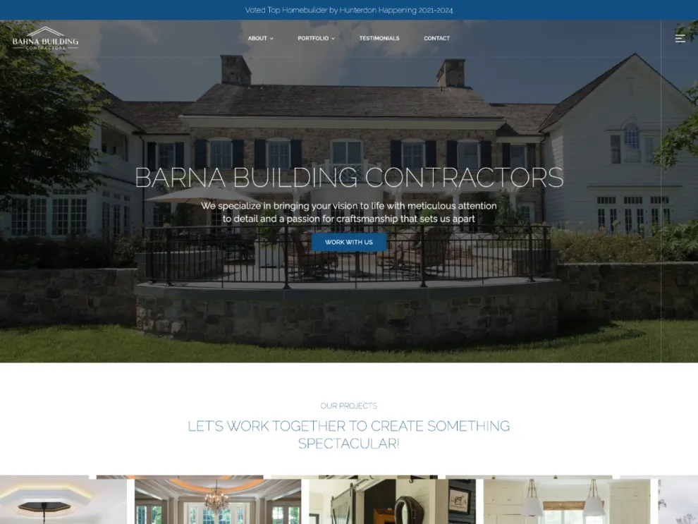 Barna Building website