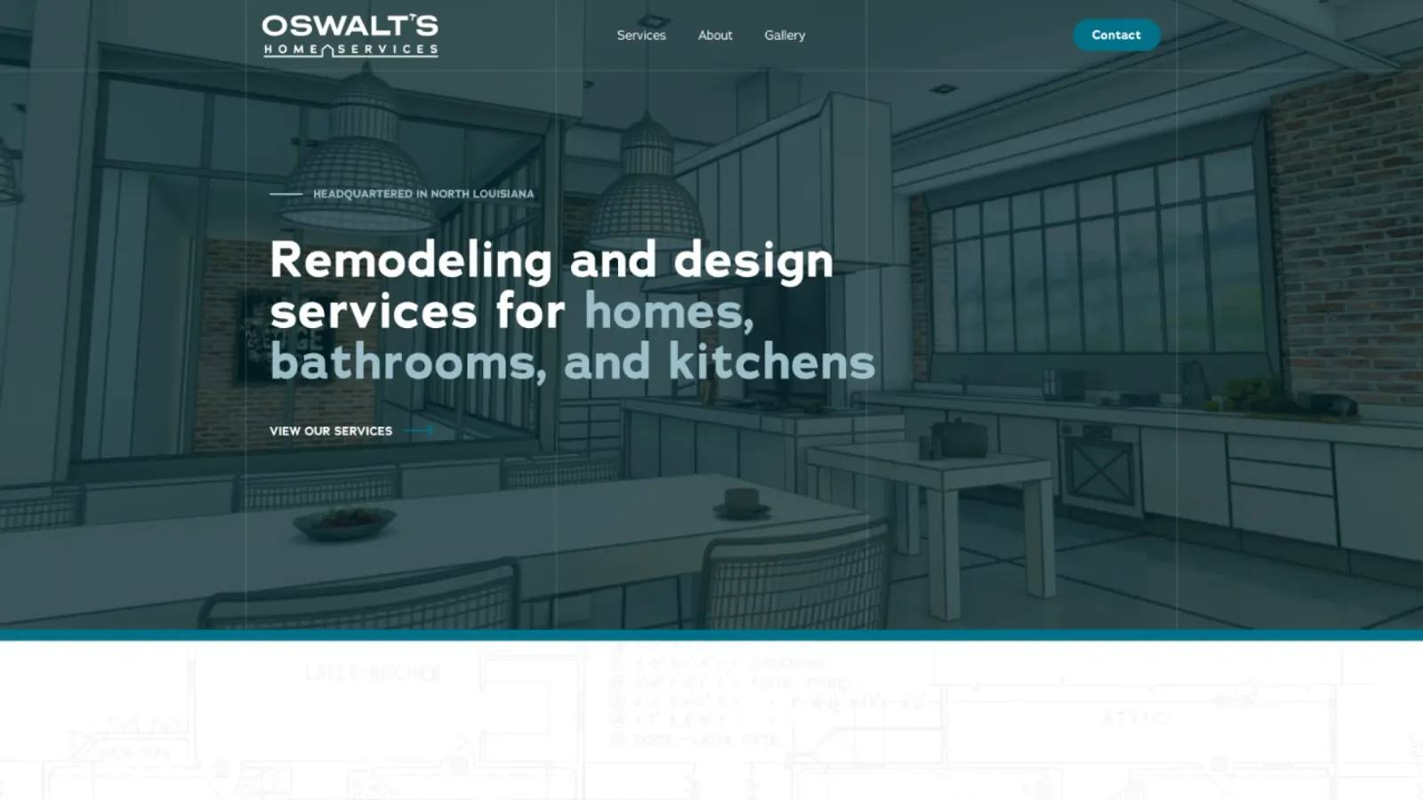 Oswalt's Home Services website