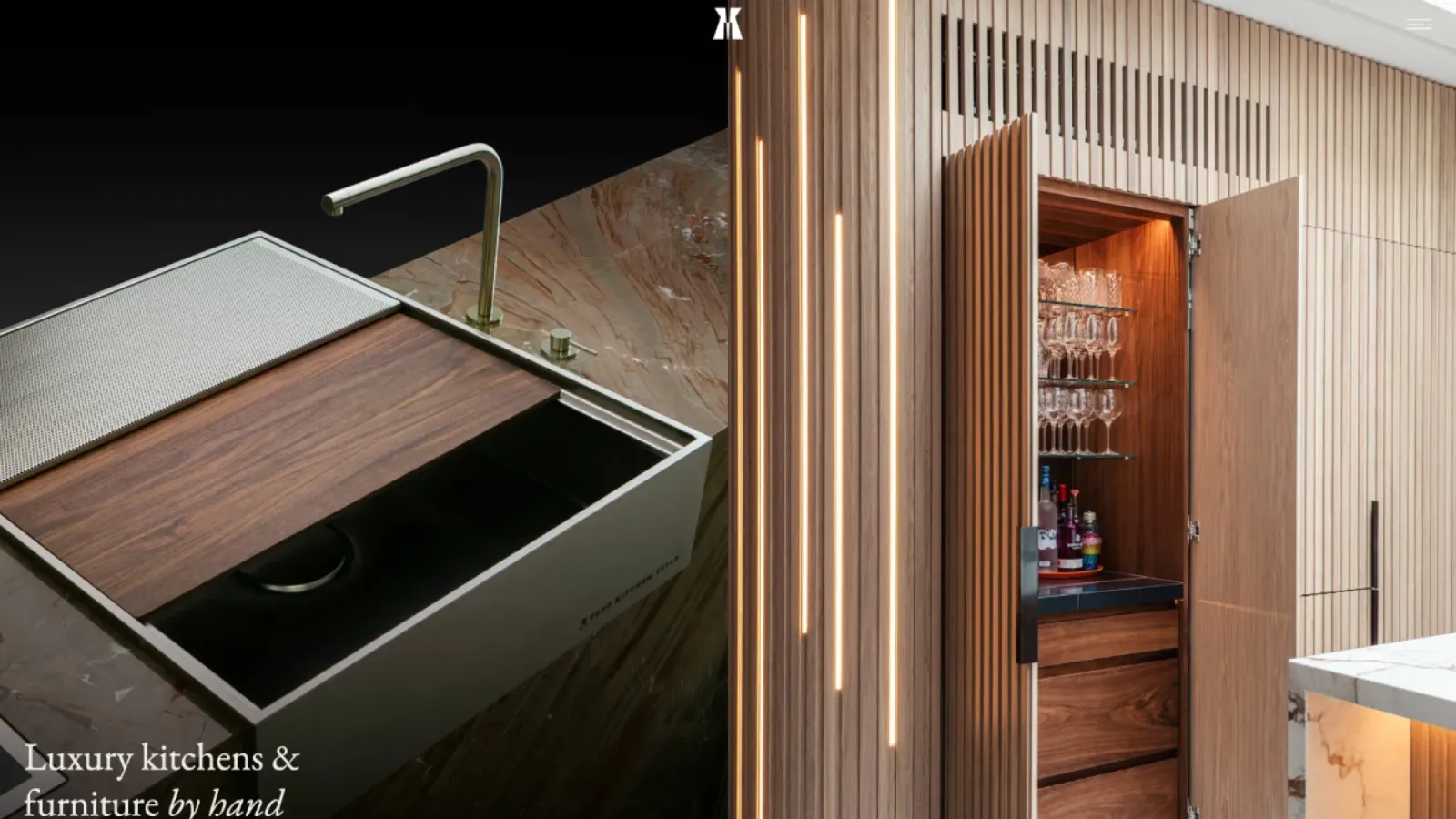 Metier Interiors website