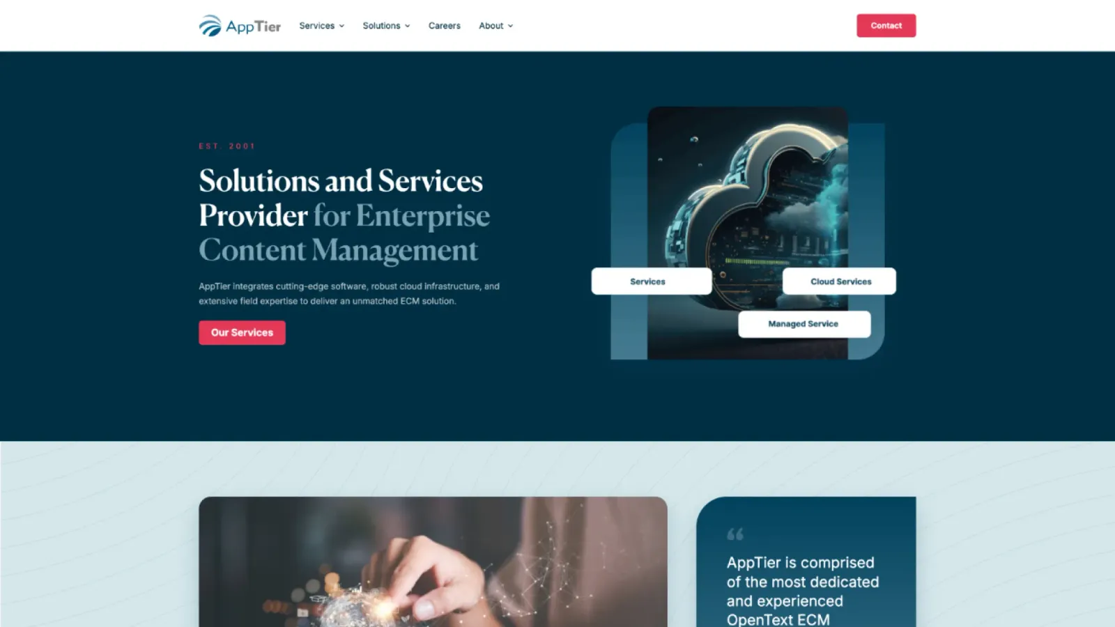 AppTier website