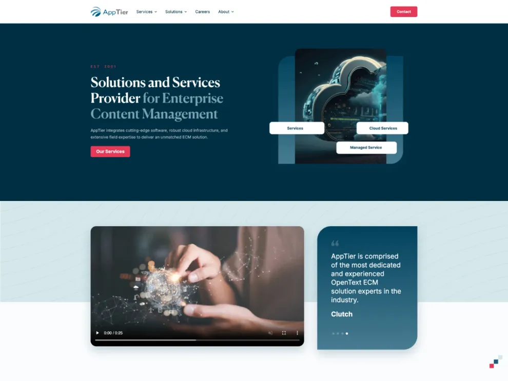 AppTier website
