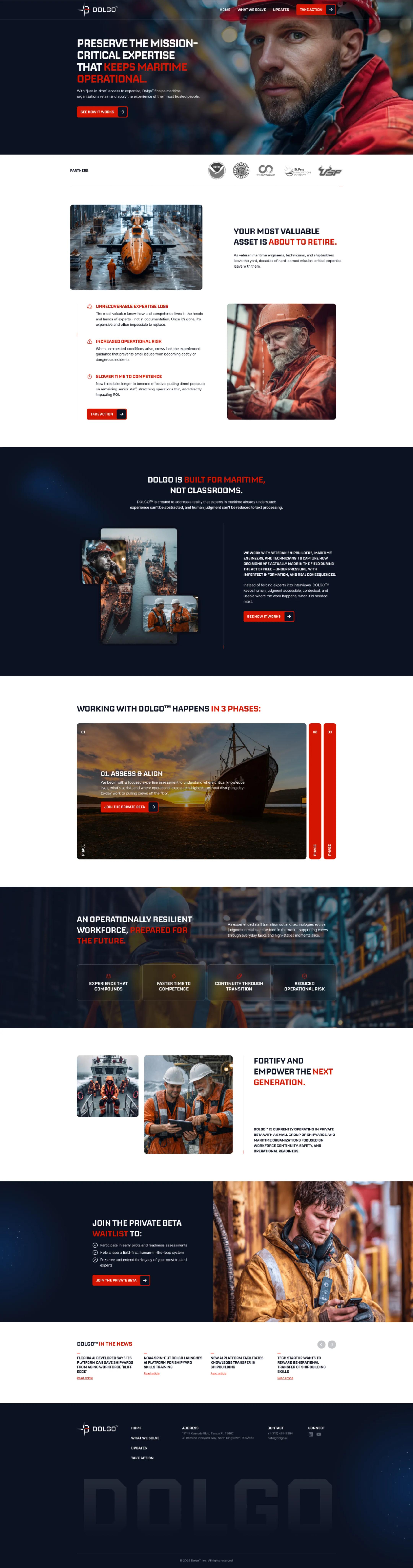 Dolgo AI website