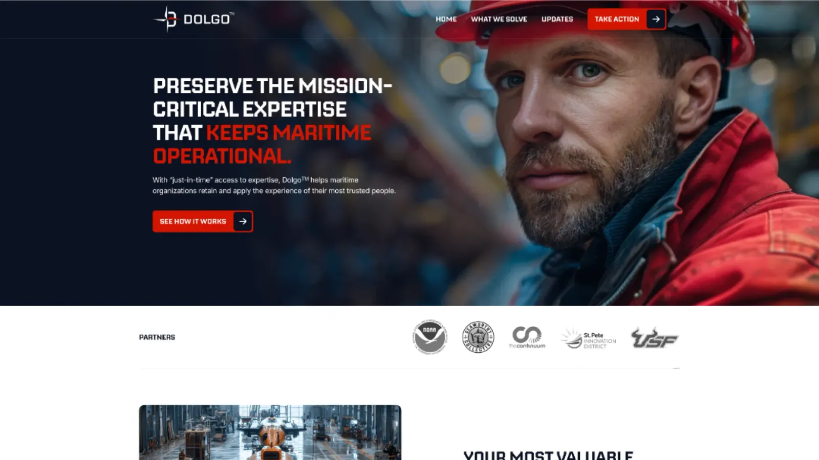 Dolgo AI website