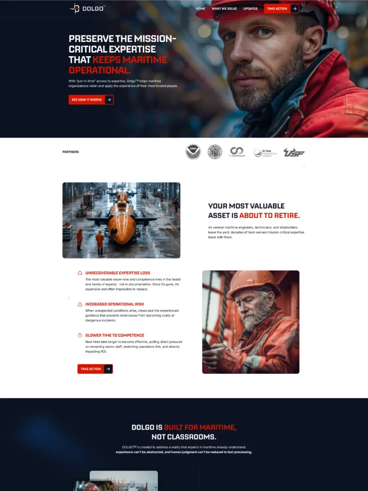 Dolgo AI website