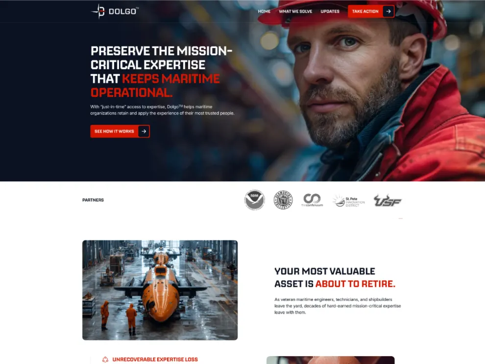 Dolgo AI website