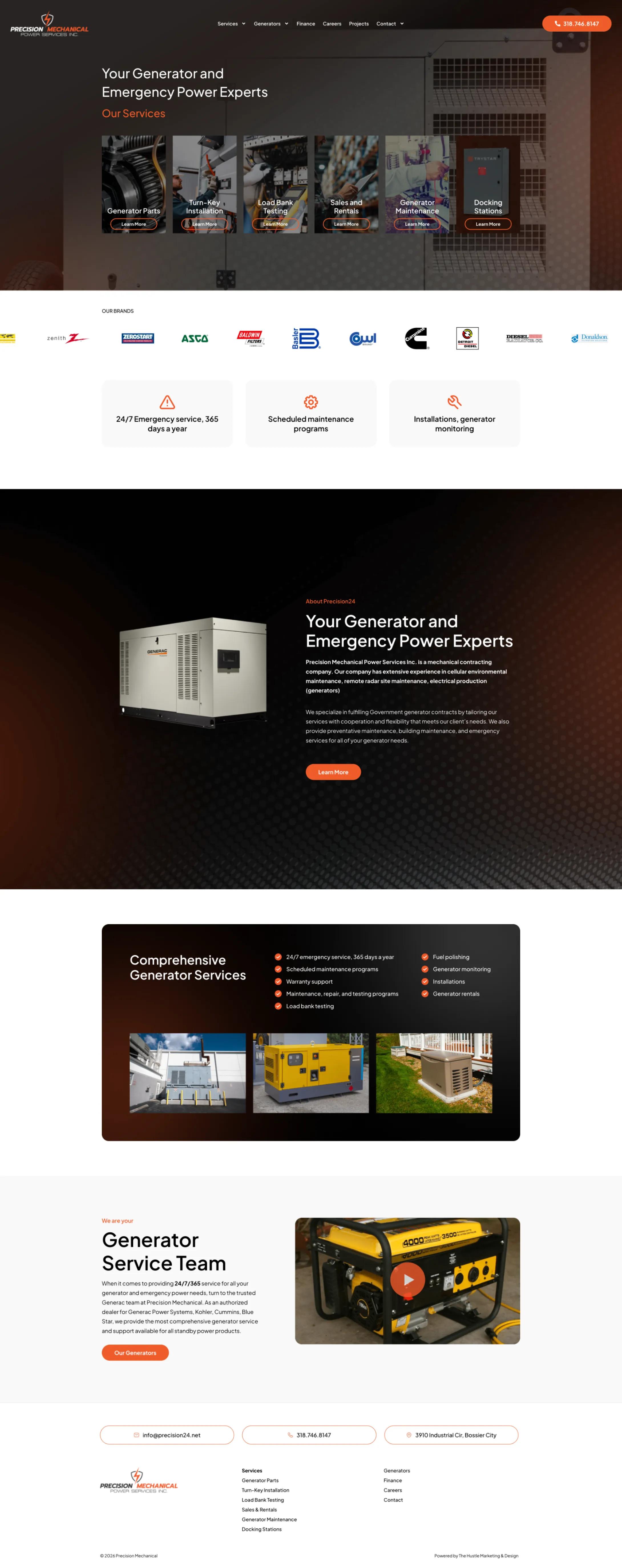 Precision24 website