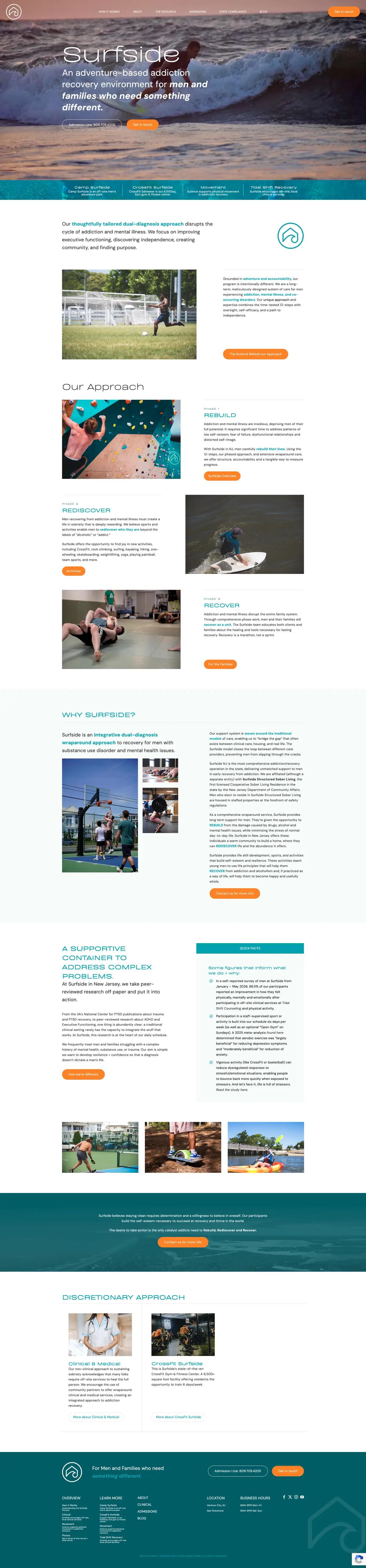 Surfside Recovery website