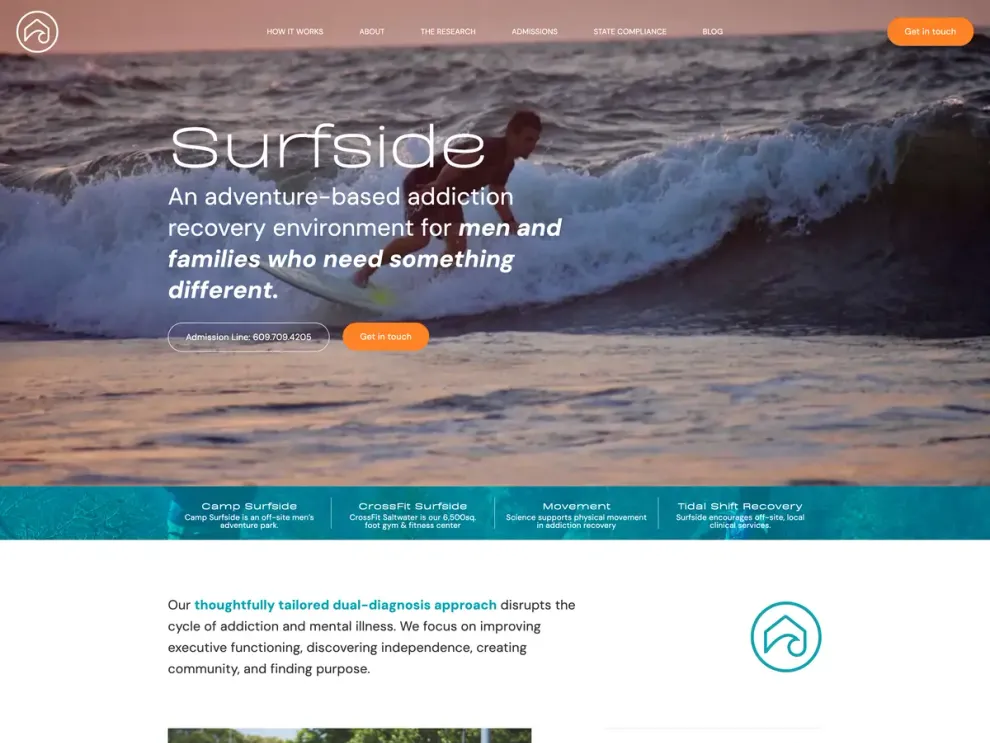 Surfside Recovery website