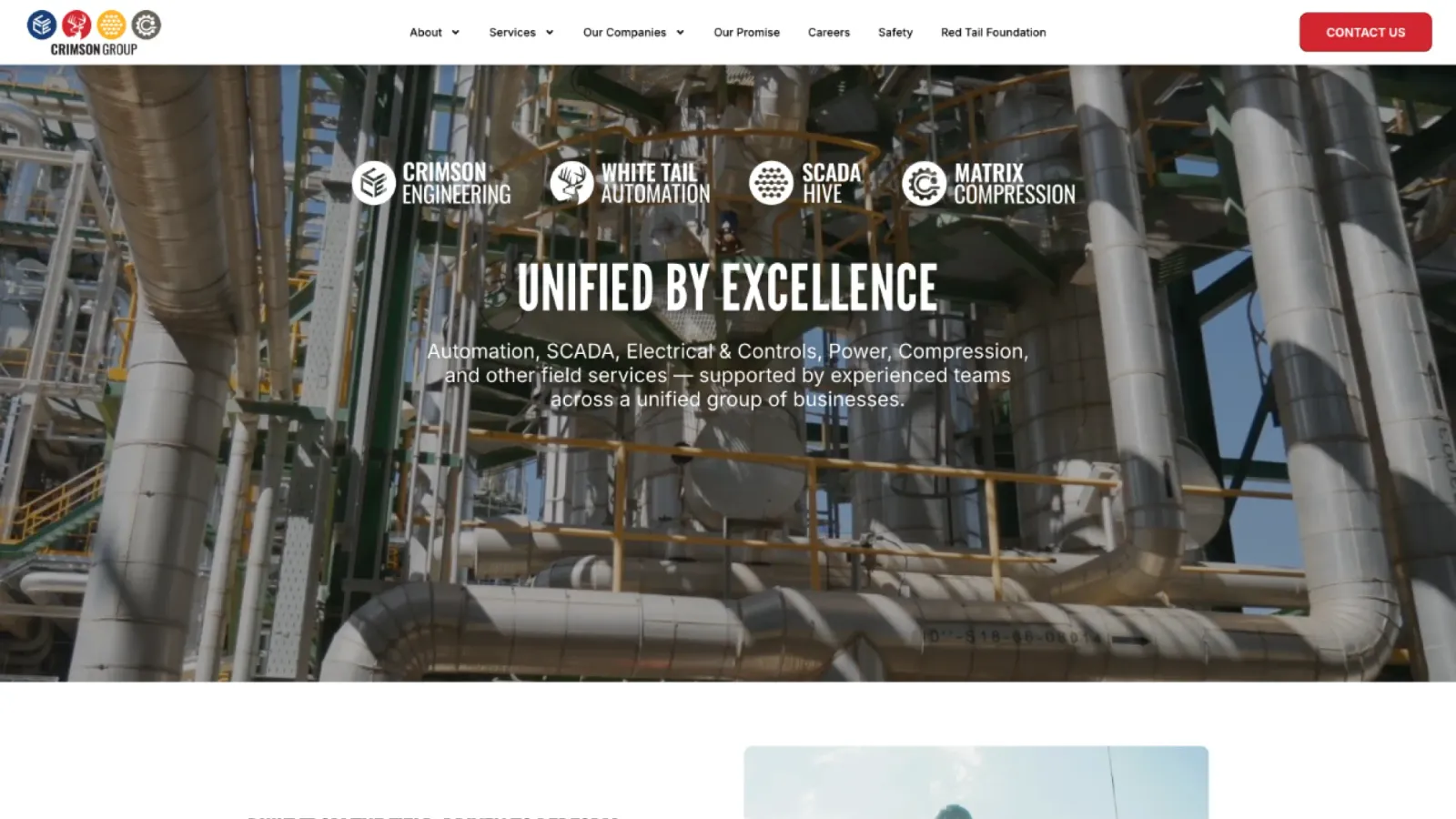 Crims Group website