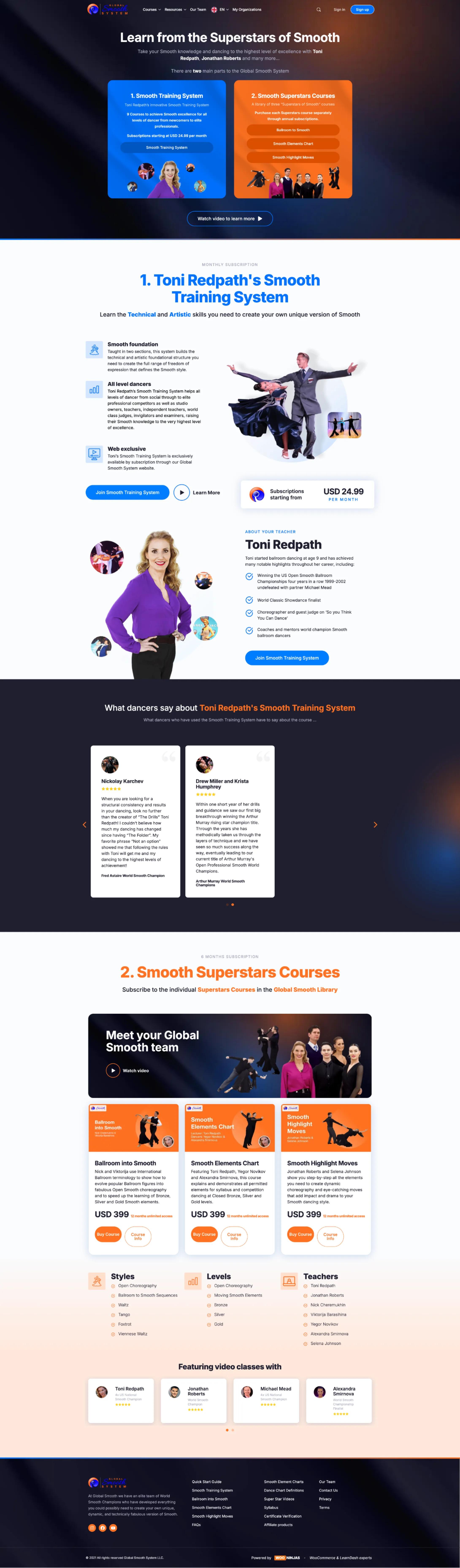 Global Smooth System website