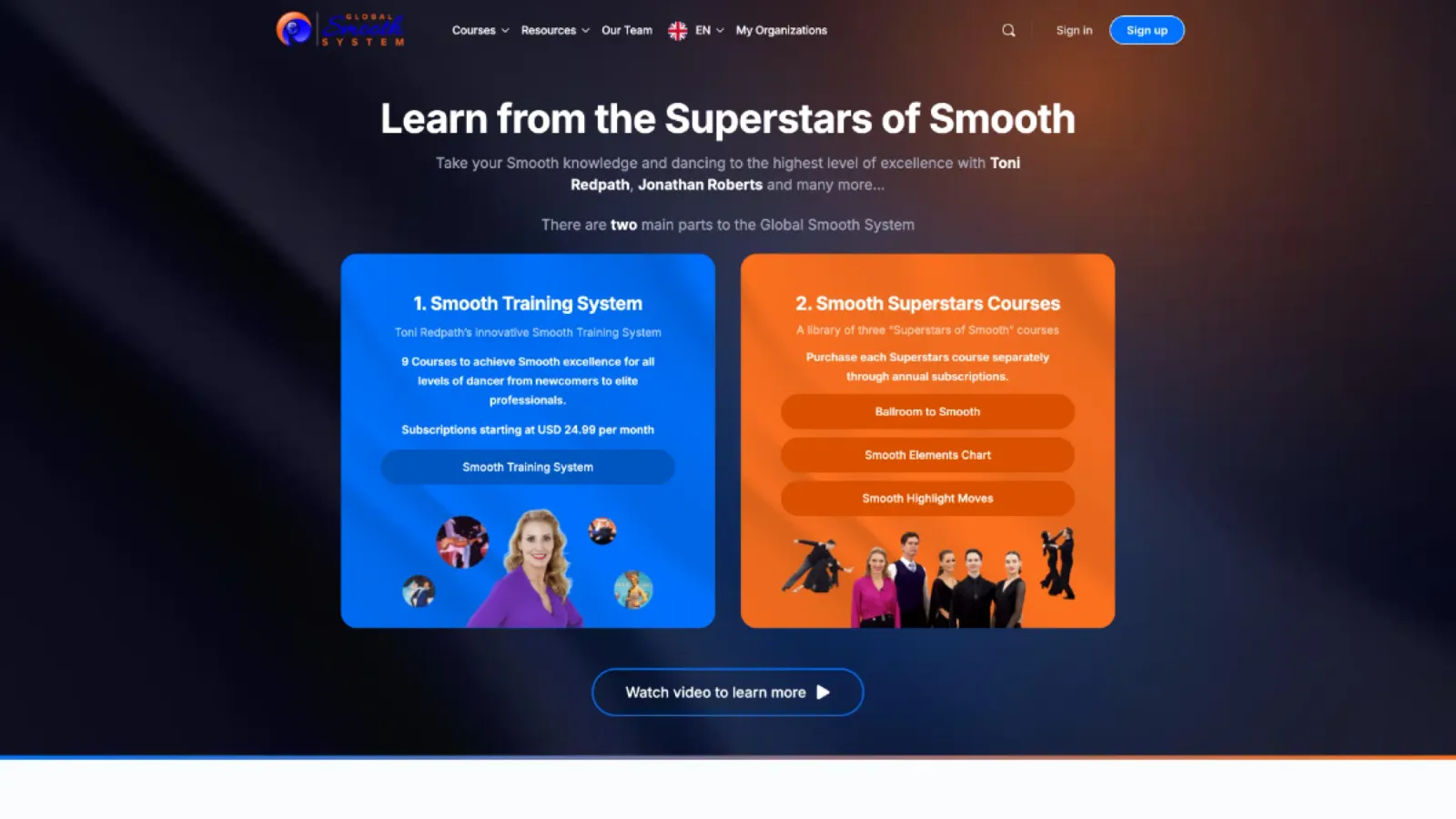 Global Smooth System website