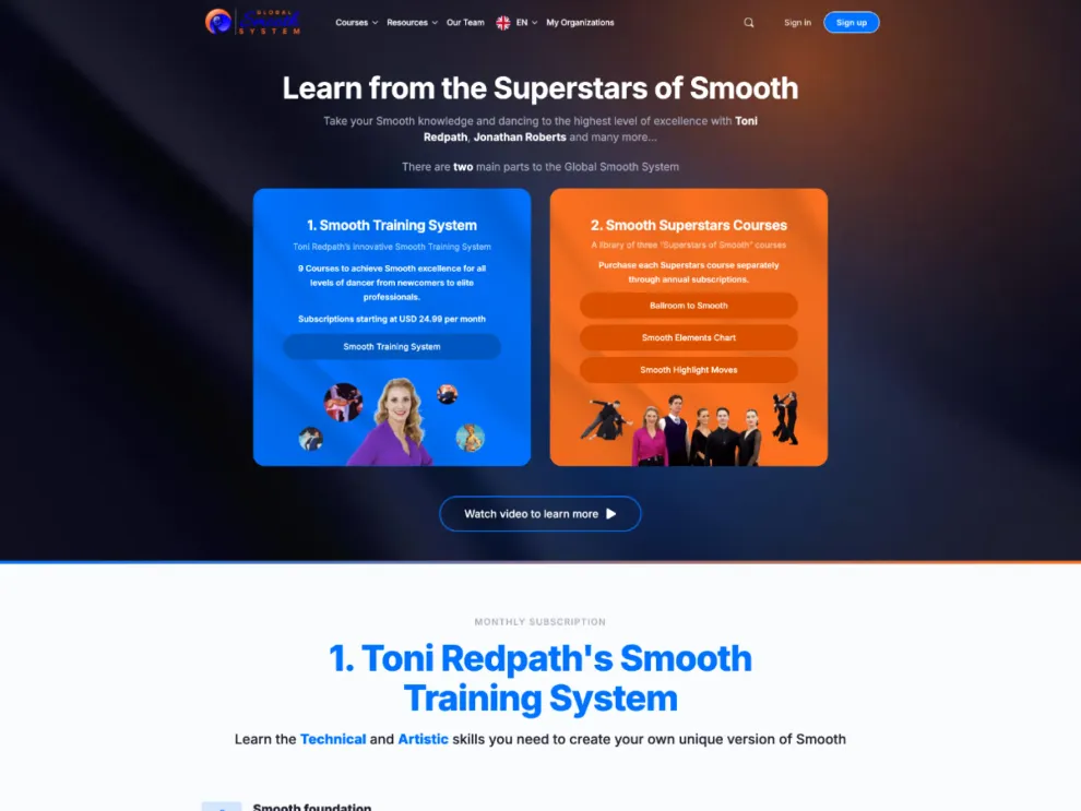 Global Smooth System website