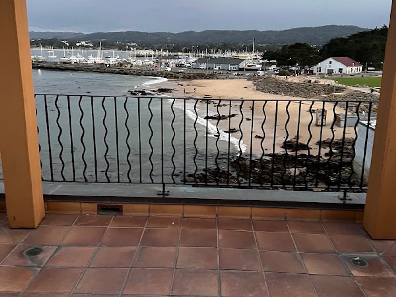 Photo of Monterey Bay Inn - Two Hot Tubs located on the rooftop overlooking the Monterey Bay
