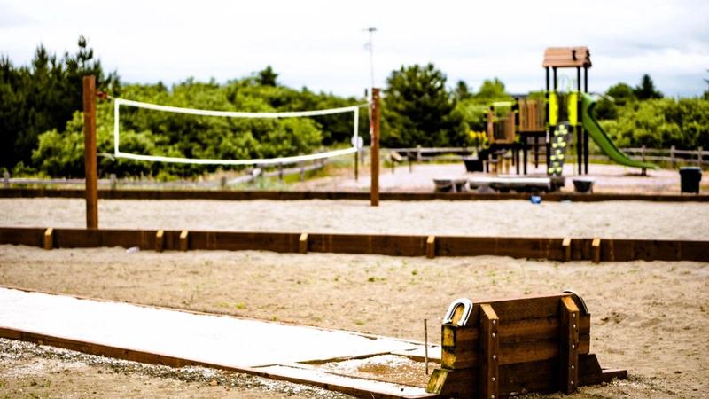 Photo of Oyhut Bay Seaside Resort - Bocce ball, volleyball, pickleball and picnic areas