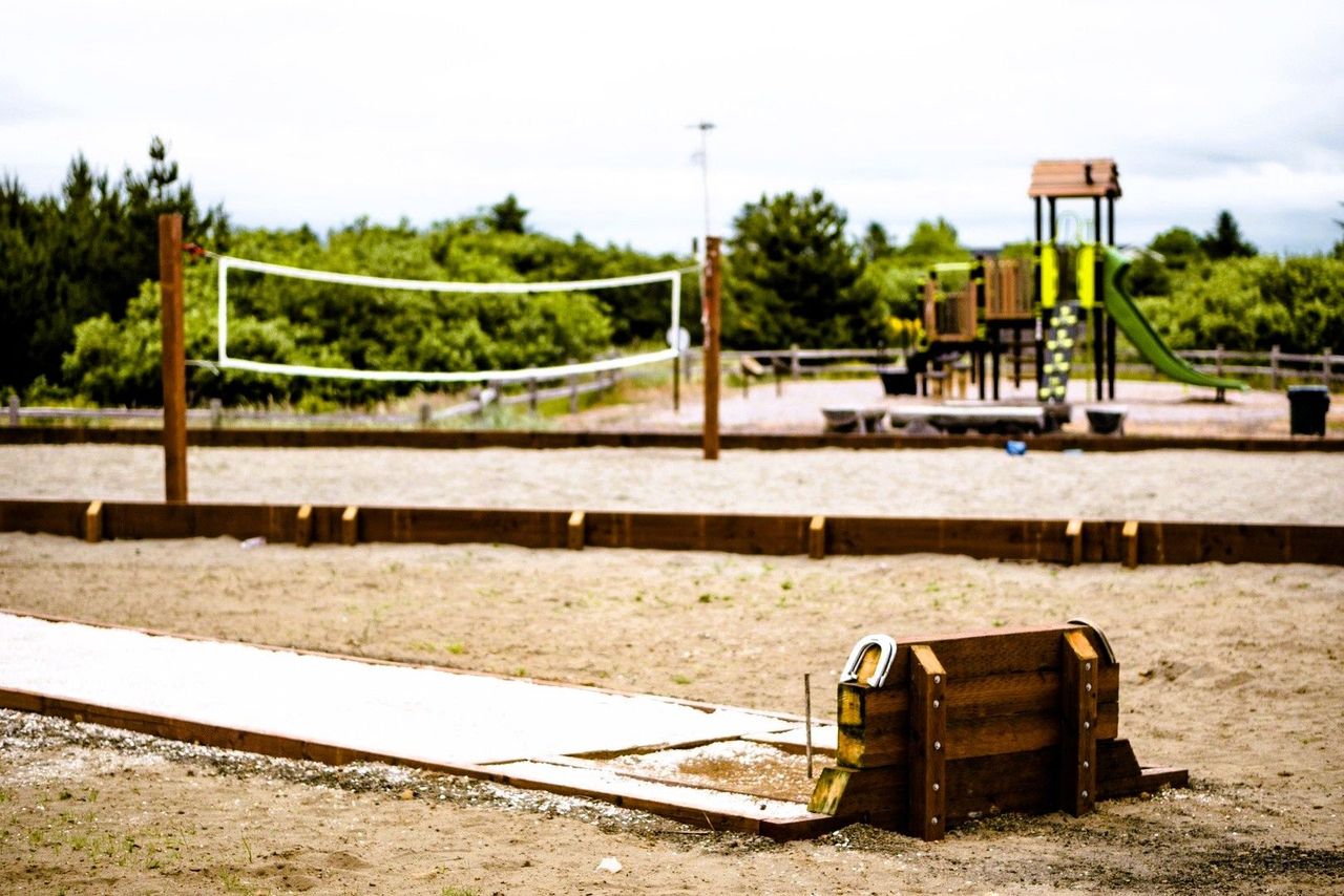 Photo of Oyhut Bay Seaside Resort - Bocce ball, volleyball, pickleball and picnic areas