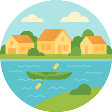 Man-Made Lagoons & Waterways