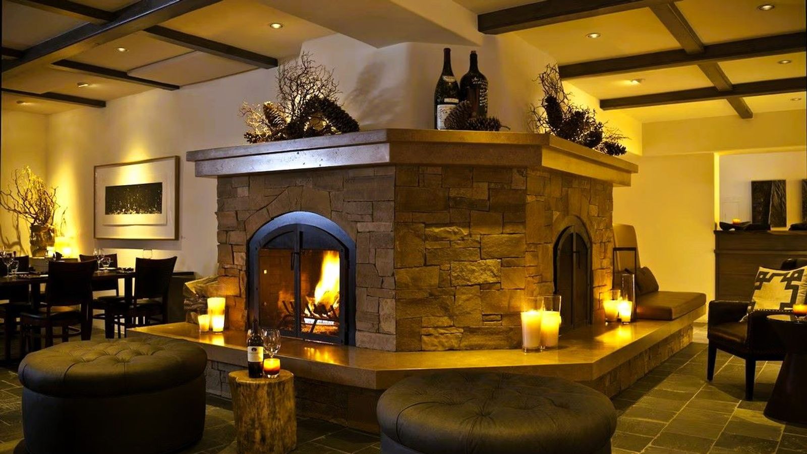 Knob Hill Inn Sun Valley - Fireplace
