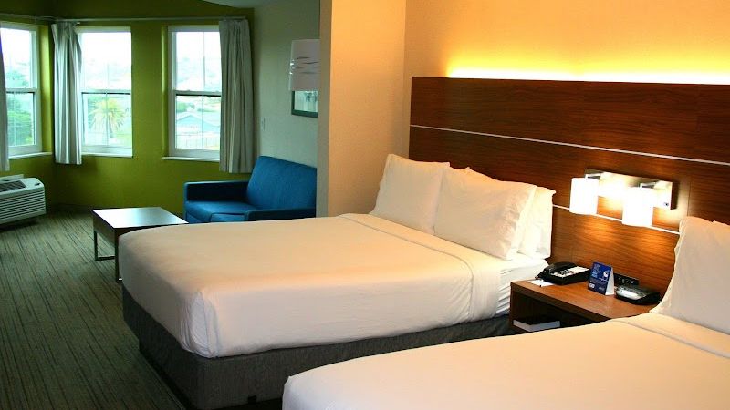 Photo of Holiday Inn Express & Suites Marina - State Beach Area by IHG - Room, 2 Queen Beds, Sofa