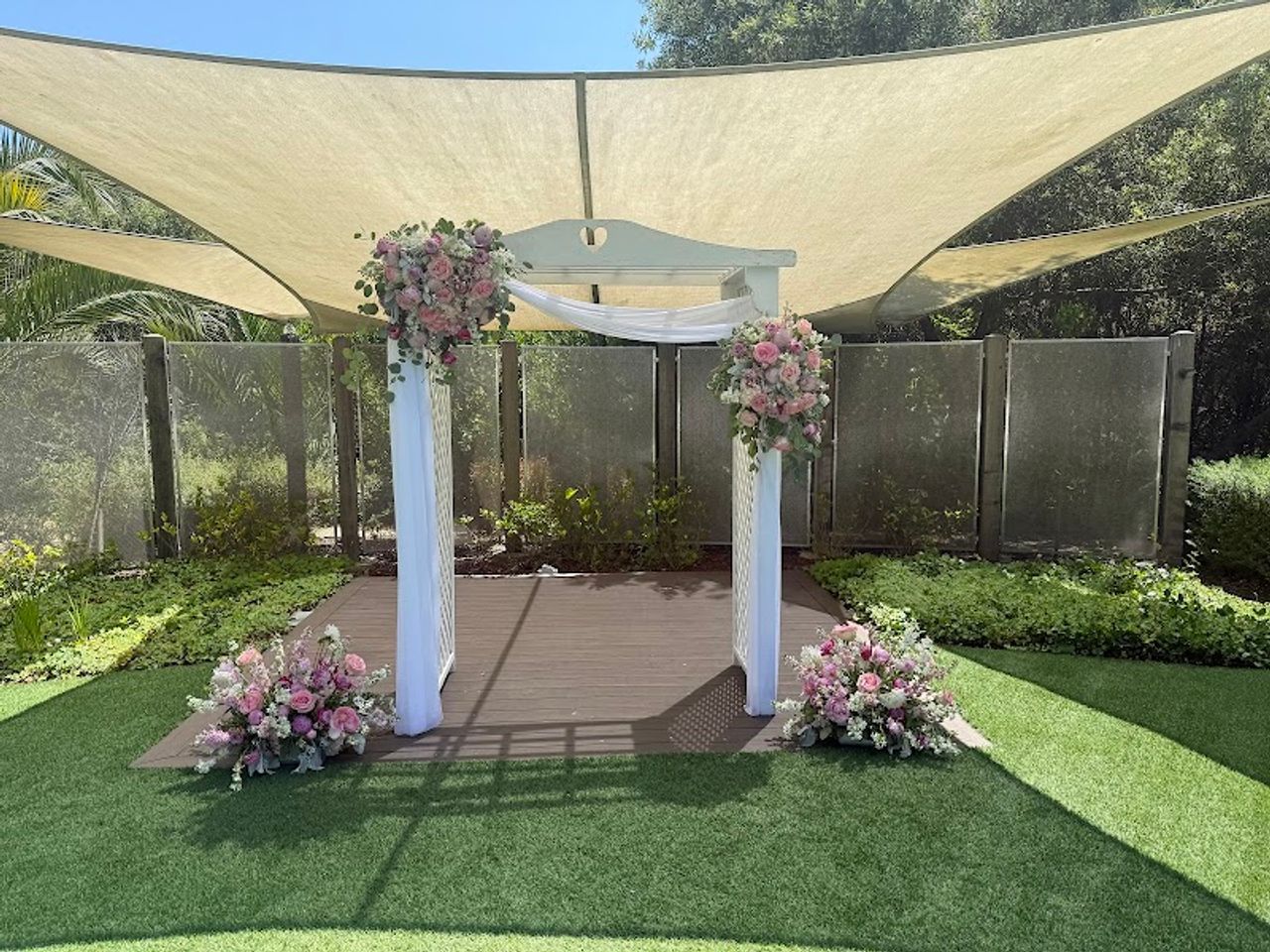 Photo of The Inn at Pasatiempo - Wedding Garden