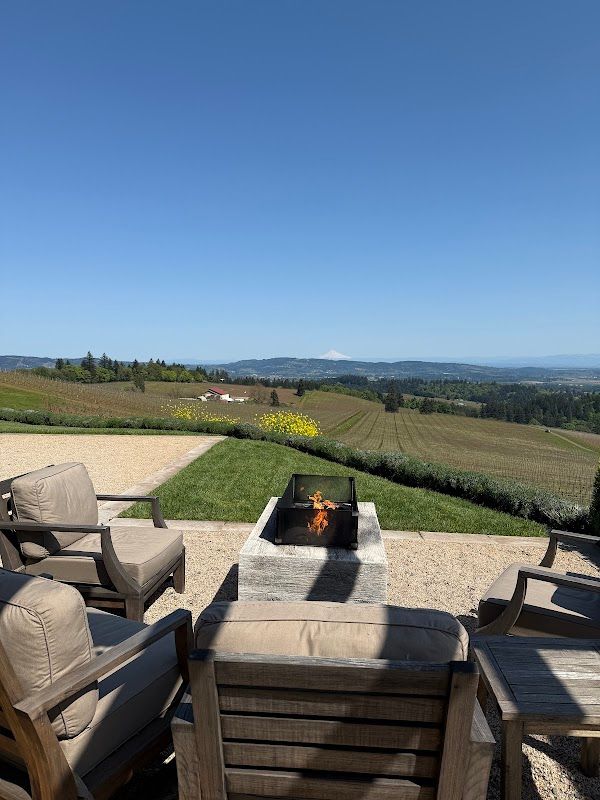 Photo of Black Walnut Inn & Vineyard - Exterior, Outdoor seating area, firepit