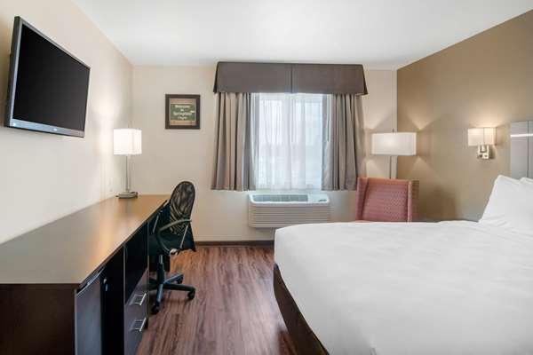 Photo of Econo Lodge Inn & Suites Springfield Main Street - Room, King bed, Work desk, Flat TV