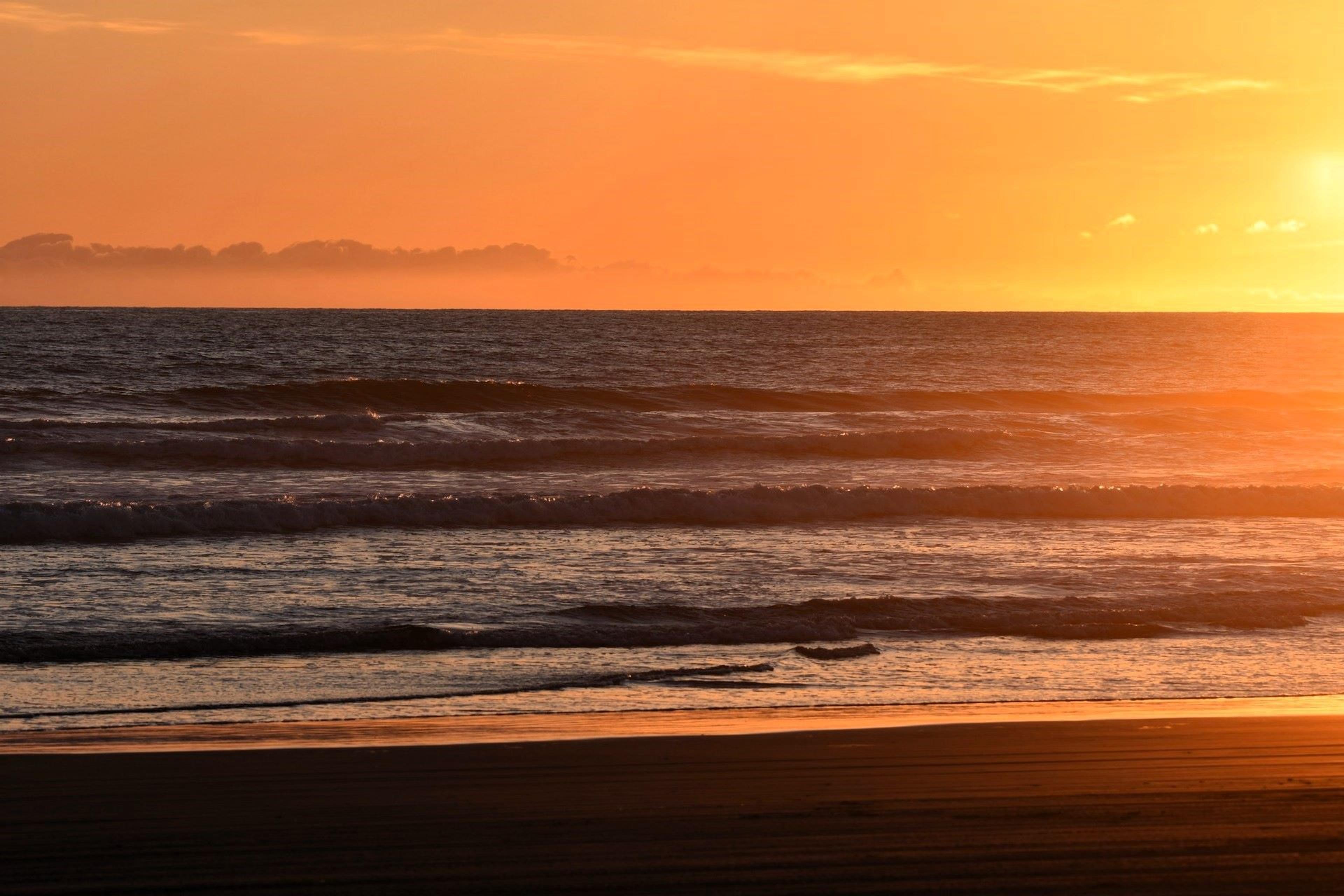 Beach at Seaside, Oregon, USA