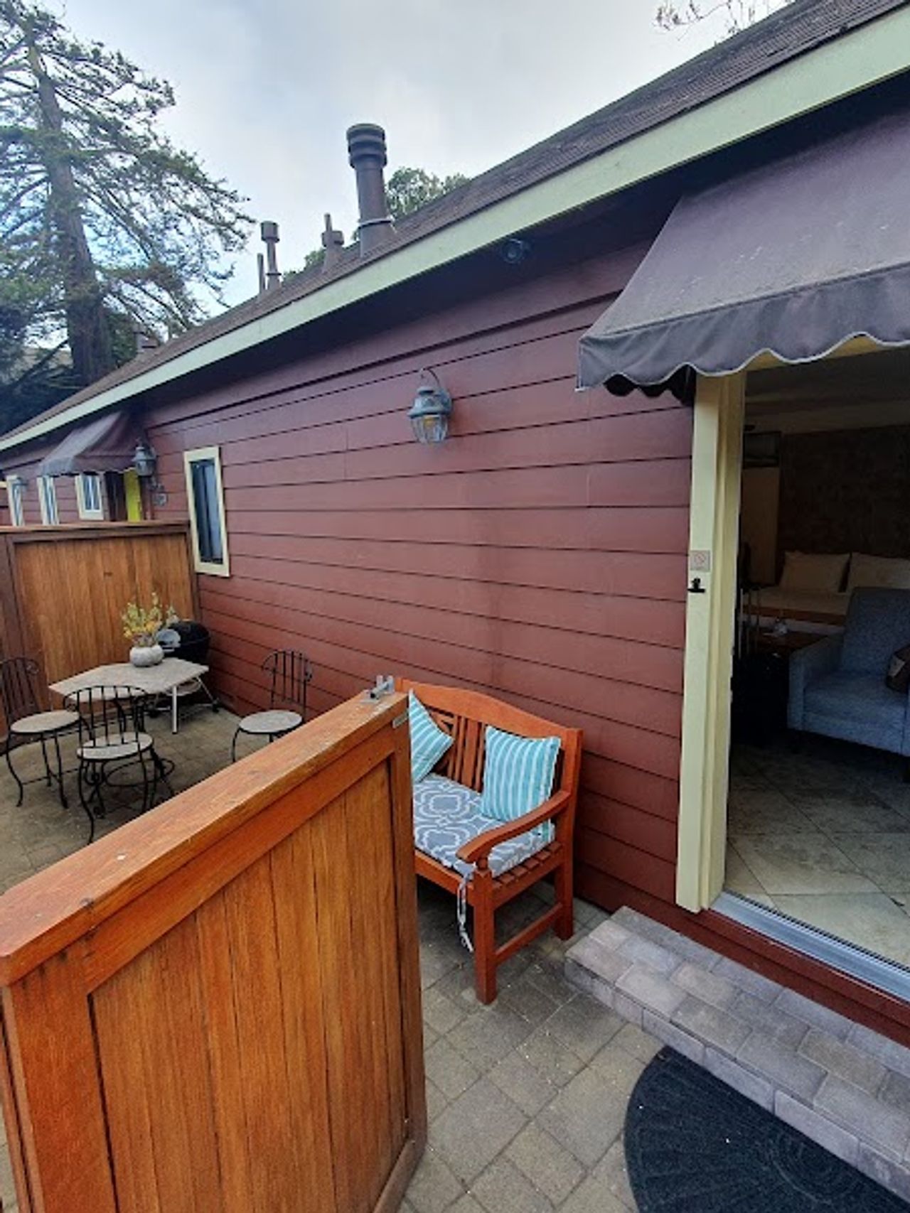 Photo of Andril Fireplace Cottages - Private Patio, Outdoor seating area