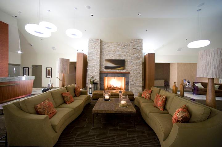 Photo of Mt. Hood Oregon Resort - Lobby, Fireplace