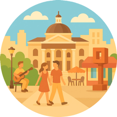 Downtown Courthouse Square