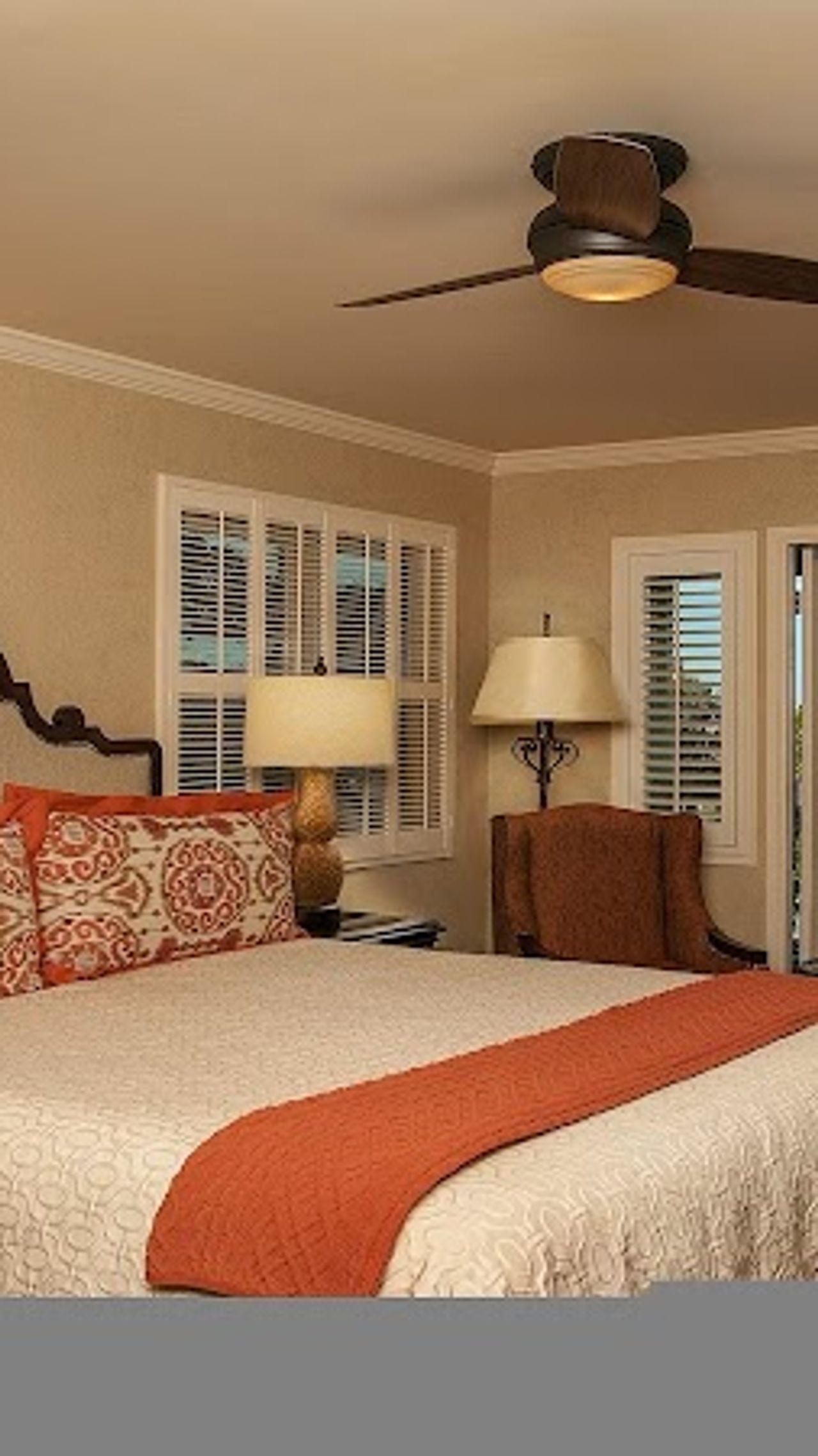 Photo of Casa Munras Garden Hotel & Spa - Deluxe King Guest Room, Fireplace, Private Balcony, 50" Flat TV, Keurig coffee maker, work desk