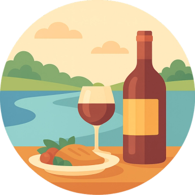 Wine & Dine by the River