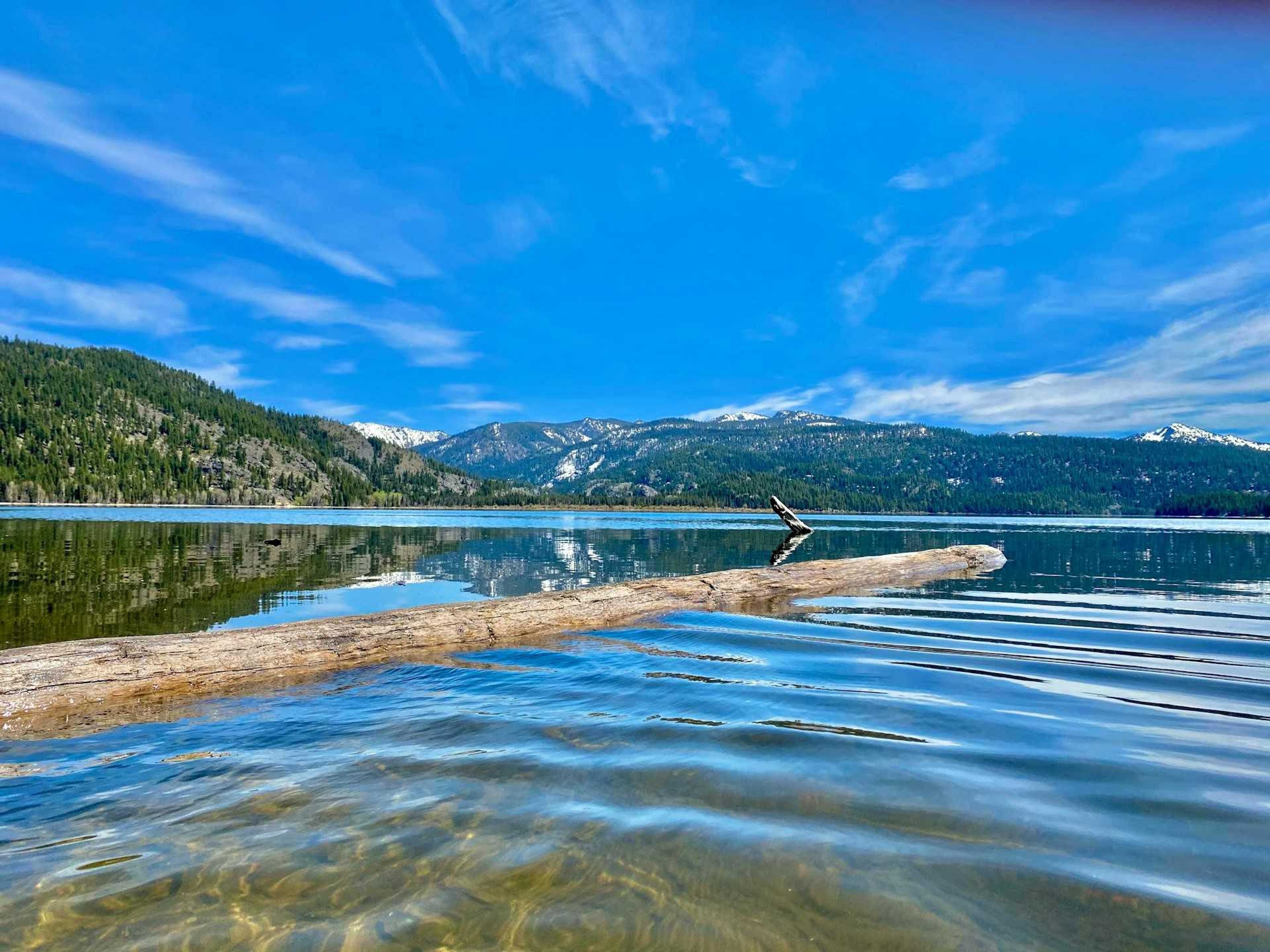 Little Payette Lake near McCall, Idaho, USA