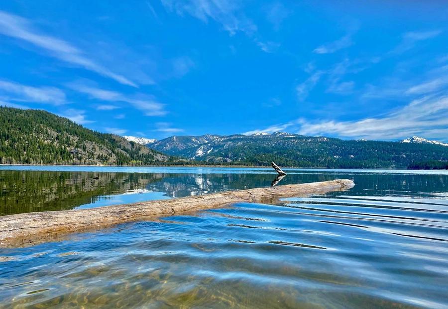 Little Payette Lake near McCall, Idaho, USA