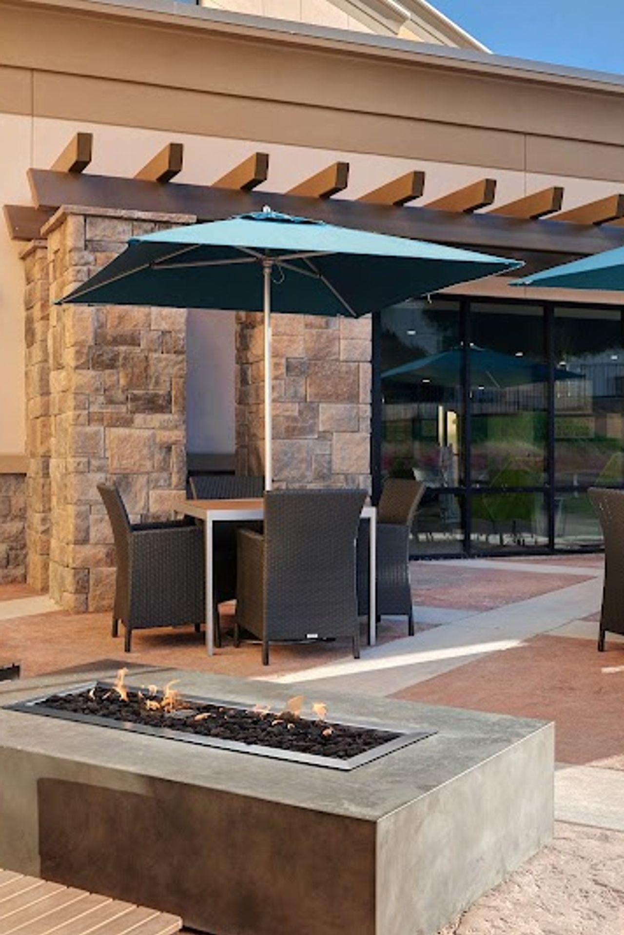 Photo of Hampton Inn & Suites Marina - Outdoor Seating Area, Firepit