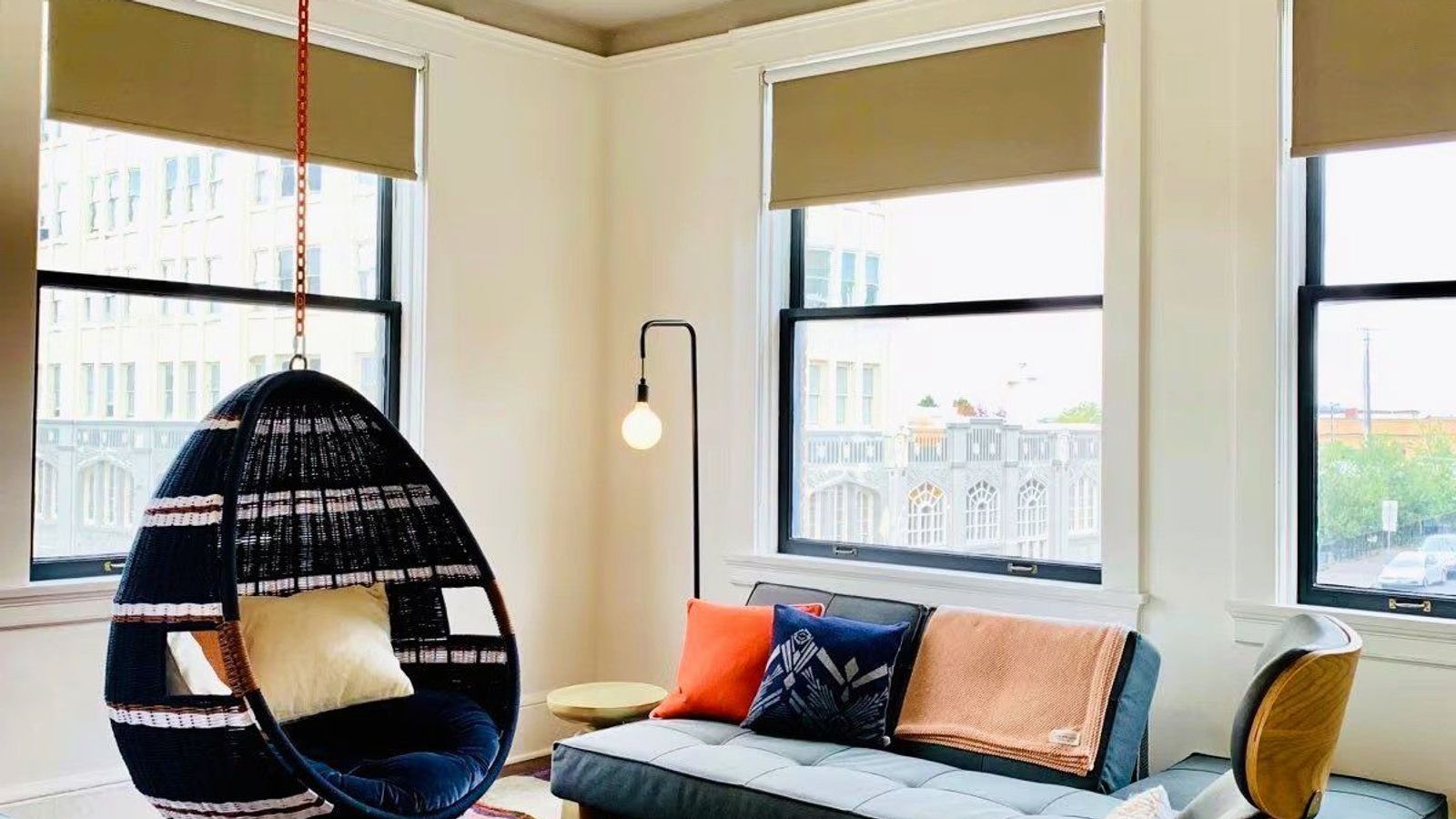 Photo of Norblad Hotel - Suite, queen or king bed, pillow-top mattress, a table and chairs, complimentary WiFi, private bath, and a community kitchen