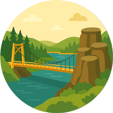 Riverside State Park & Bowl & Pitcher