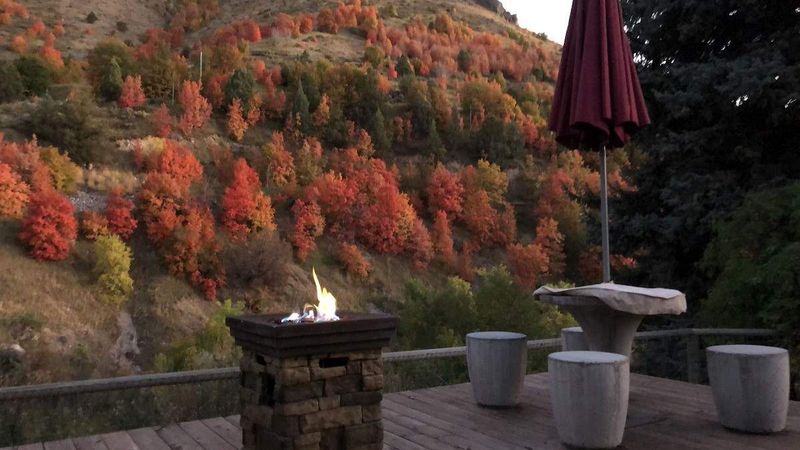 Lava Hot Springs East KOA Holiday - Deluxe Cabin, Terrace-patio