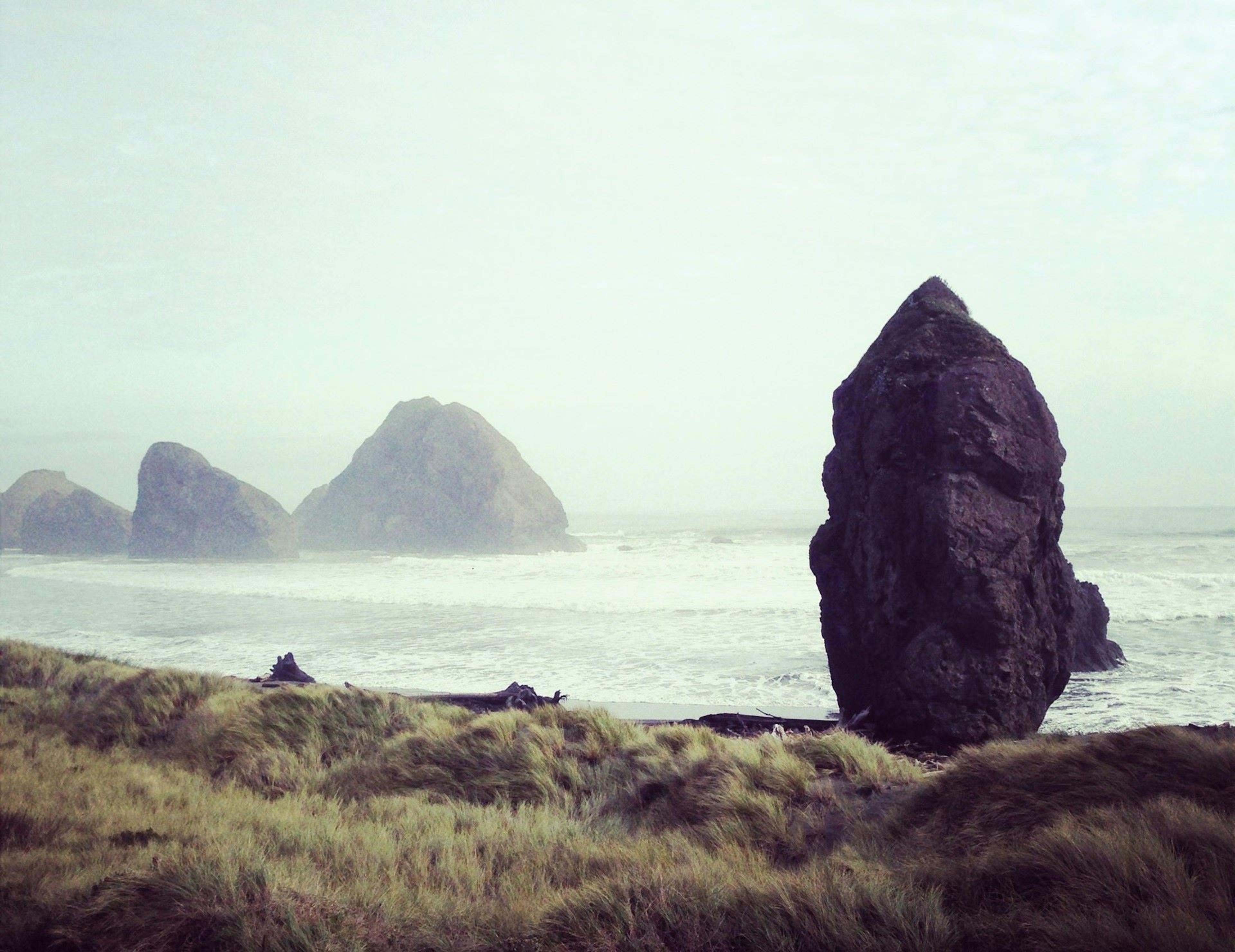 Rugged natural beauty of the Gold Beach, Oregon Coast.