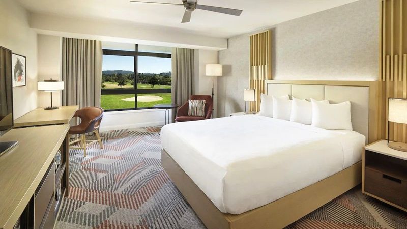 Photo of Hyatt Regency Monterey Hotel and Spa on Del Monte Golf Course - Room, King Bed, Golf course view